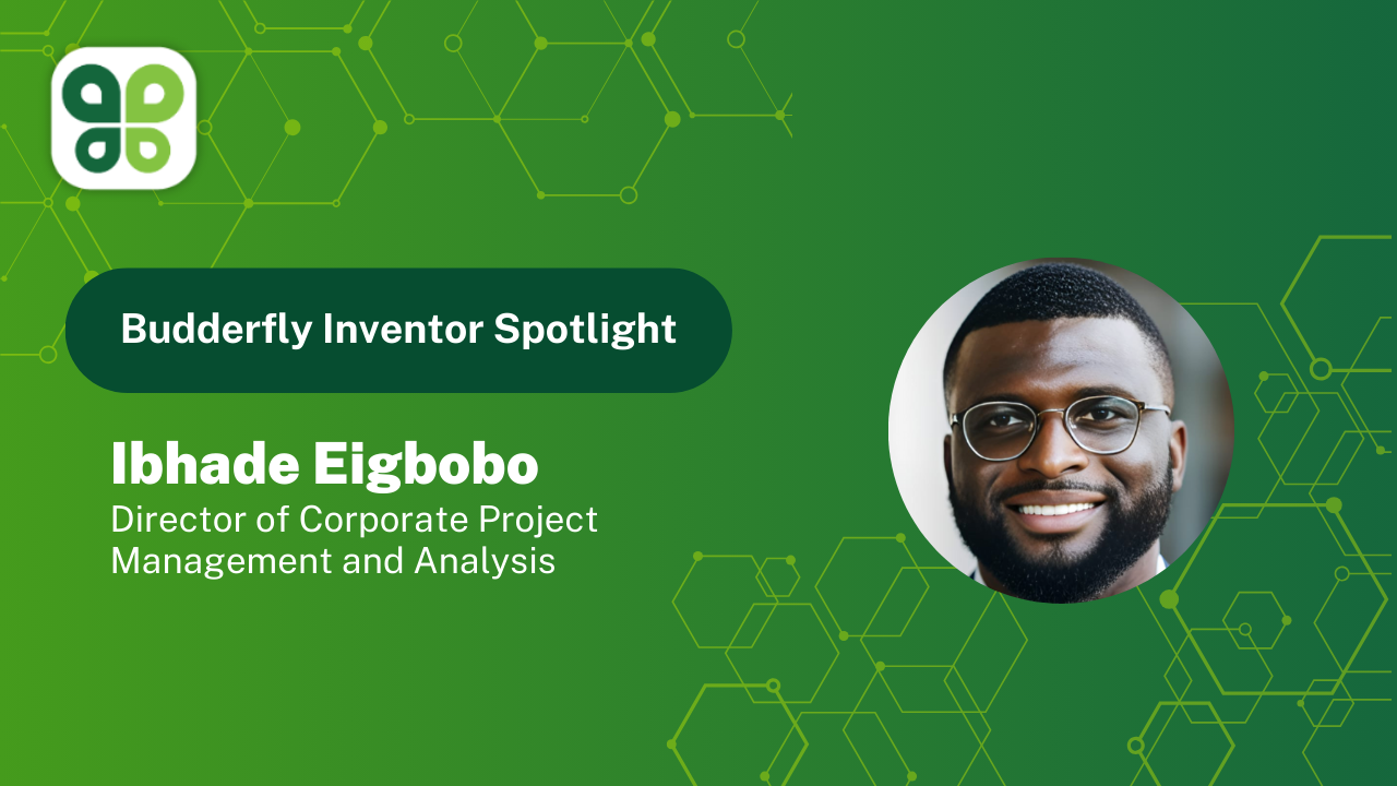 Behind the Patents: How Budderfly Inventor Ibhade Eigbobo Is Helping Us Transform Energy Efficiency